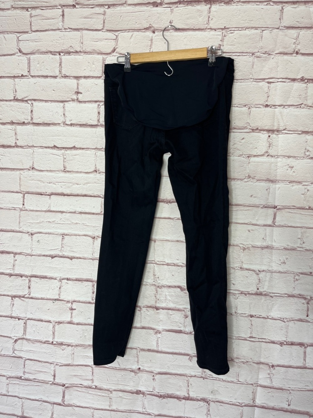 Madewell Maternity Skinny Black Jeans Like New Size 27 - Picture 6 of 12